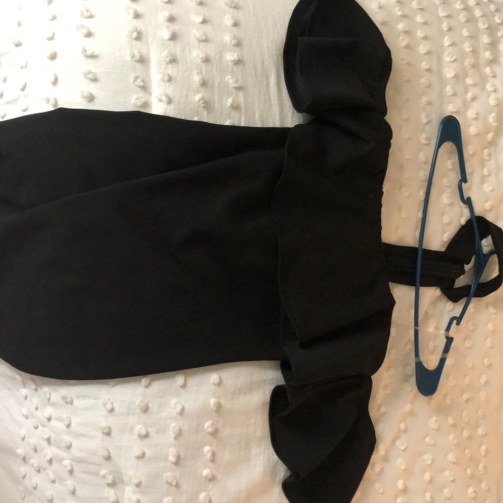 Mini black cocktail dress - Picture 2 of 2